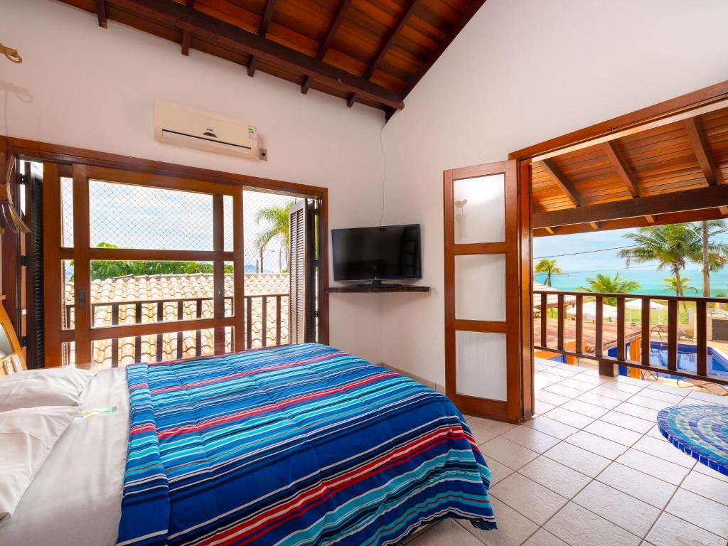 Superior Varanda e Vista Mar - Pousada Pé na Areia